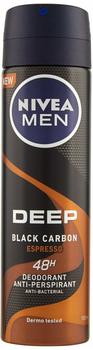Nivea Men Deep Antitranspirant-Spray Black Carbon Espresso (150 ml)