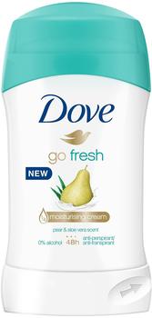 Dove Go Fresh festes Antitranspirant Pear & Aloe Vera Scent (40 ml)