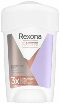 Rexona Maximum Protection Sensitive Dry Antitranspirant-Creme (45 ml)
