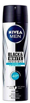Nivea Men Black and White Invisible Active Spray (150ml)