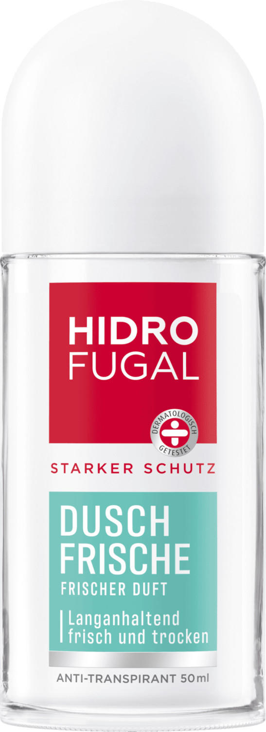 Hidrofugal Deo Roll On Antitranspirant Dusch-Frische (50 ml) Test TOP  Angebote ab 3,59 € (August 2023)