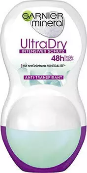 Garnier Mineral Ultra Dry Anti-Transpirant Roll-On (50ml)