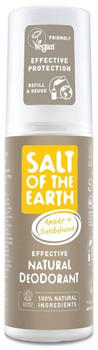 Salt of the Earth Amber & Sandalwood Natural Deodorant Spray, 100ml