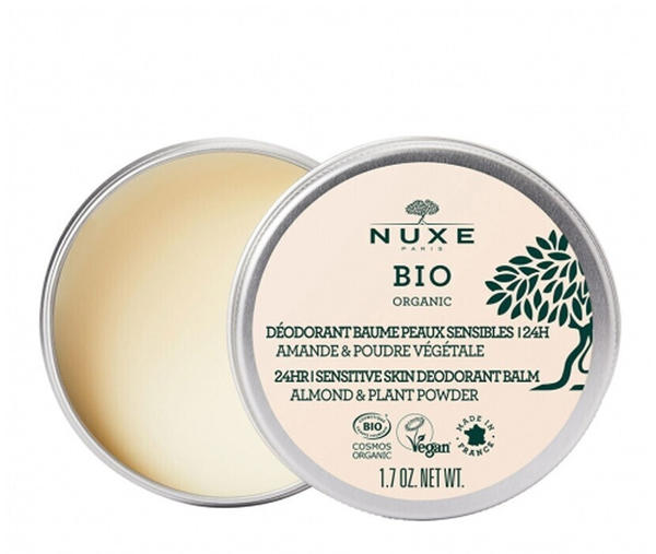 NUXE Organic 24h Sensitive Skin Deodorant Balm (50g)