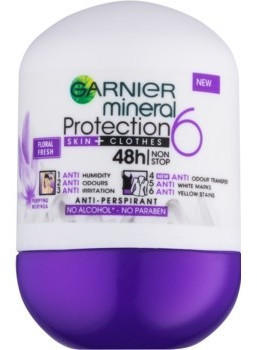 Garnier Mineral 5 Protection Antitranspirant-Deoroller Floral Fresh (50 ml)