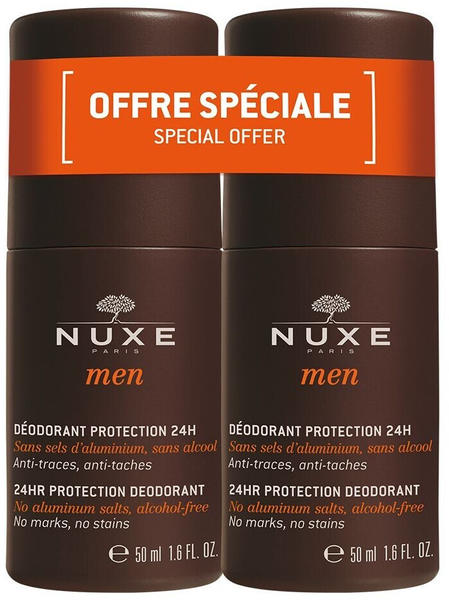NUXE Men Protection 24H Deodorant Roll-on (2x50ml)