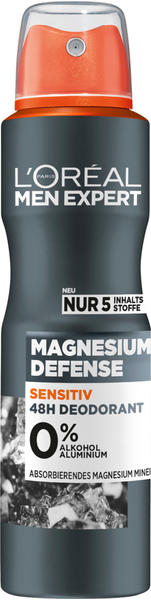 L'Oréal Men Expert Deospray Magnesium Defence 48 H (150 ml)