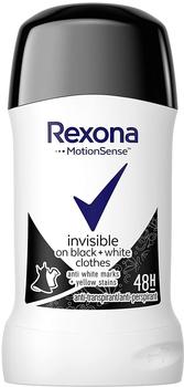 Rexona Invisible on Black + White Clothes festes Antitranspirant (40 ml)