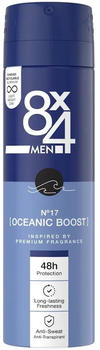 8x4 Men No. 17 Oceanic Boost Deospray (150ml)