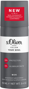 S.Oliver Follow Your Soul Men Deodorant & Bodyspray (150ml)