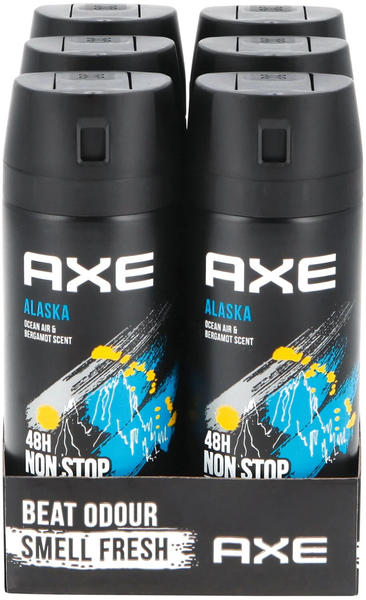Axe Alaska Bodyspray (6 x 150 ml)
