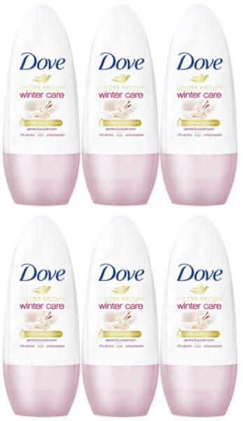 Dove Winter Care Anti-Transpirant Roll On (6x50ml)