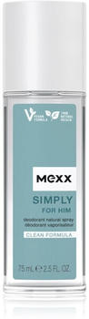 Mexx Simply For Him Deo (75ml)
