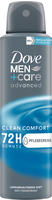 Dove Men+Care Antitranspirant Deospray Advanced Clean Comfort 8720181284304