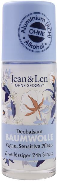 Jean & Len Baumwolle Deodorant Roll-On (50 ml)