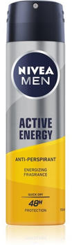 Nivea Men Active Energy Antitranspirant-Spray (150ml)