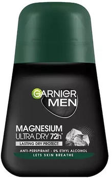 Garnier Men Magnesium Ultra Dry 72h Antitranspirant Roll-On (50ml)