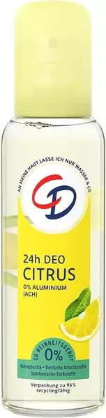 CD 24h Deodorant Citrus (75ml)