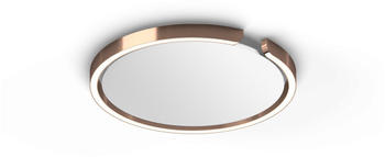 Occhio Mito soffitto 40 up wide rose gold base weiß matt
