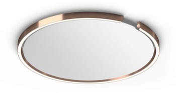 Occhio Mito soffitto 60 up narrow rose gold base weiß matt