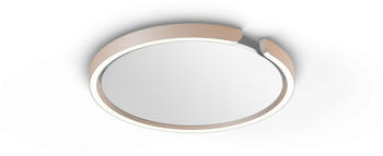Occhio Mito soffitto 40 up narrow gold matt base weiß matt