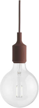 Muuto E27 Pendelleuhchte Deep Red