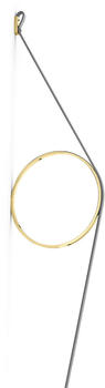 FLOS Wirering Wandleuchte Grau/Gold