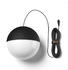 FLOS String Light Sphere 12m Schwarz Soft Touch Dim