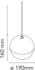 FLOS String Light Sphere 12m Schwarz Soft Touch Dim
