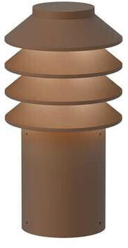 Louis Poulsen Bysted Garden Short LED 2700K m/Spieß Corten (5747405691)