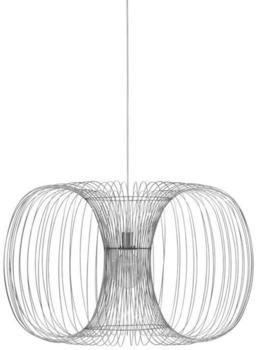 Normann Copenhagen Coil Pendelleuchte silvergrey Ø 76x37 cm