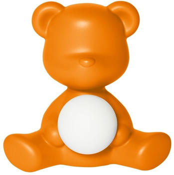 qeeboo Teddy Girl Rechargeable Lamp Tischleuchte orange 35x24x32 cm