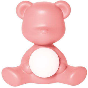 qeeboo Teddy Girl Rechargeable Lamp Tischleuchte bright pink 35x24x32 cm