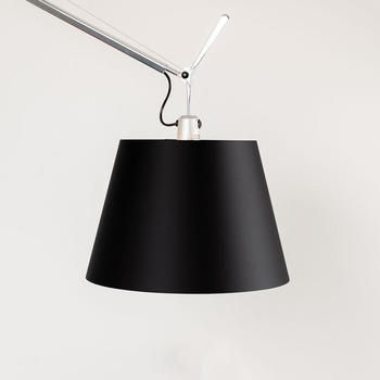 Artemide Tolomeo Mega Terra Schwarzer Schirm 42 cm