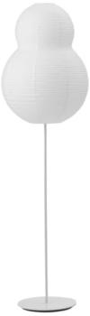 Normann Copenhagen Puff Stehlampe Bubble white Ø 45x153,5 cm