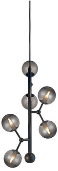 Halo Design No. 738854 LED Pendelleuchte ATOM 31 cm vertical Schwarz