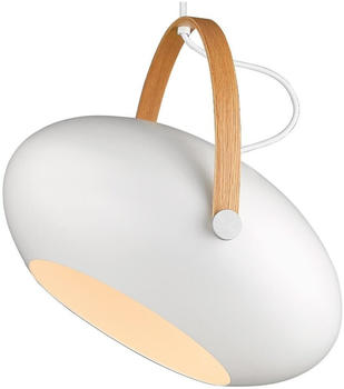 Halo Design No. 734375 LED Pendelleuchte D.C, weiss matt-Eiche Ø 40 cm