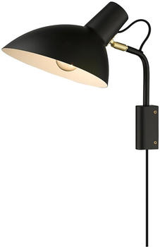 Halo Design No. 739103 Wandleuchte Metropole Schwarz 23,4cm
