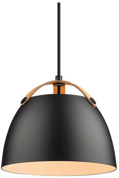 Halo Design No. 734825 LED Pendelleuchte OSLO Schwarz Eiche Ø 24 cm