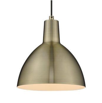 Halo Design No. 739059 Pendelleuchte METROPOLE Messing Antik 15cm