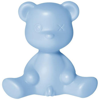 qeeboo Teddy Boy Lamp Tischleuchte light blue 35x21x32 cm