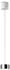 OLIGO Pendelleuchte Grace LED 1-flammig mit unsichtbarer Höhenverstellung - Chrom