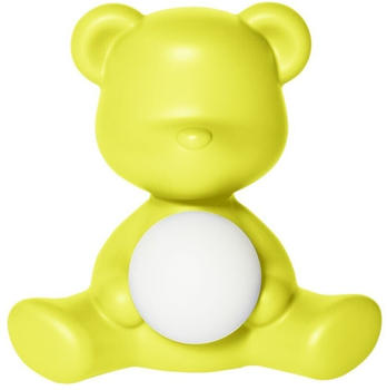 qeeboo Teddy Girl Rechargeable Lamp Tischleuchte lime 35x24x32 cm
