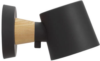 Normann Copenhagen Rise Wandleuchte Hardwired 19,5x10x11cm schwarz/pulverbeschichtet