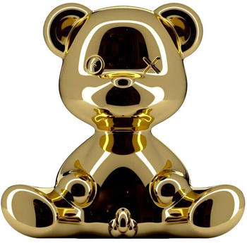 qeeboo Teddy Boy Lamp Metall Finish Tischleuchte gold 35x21x32 cm