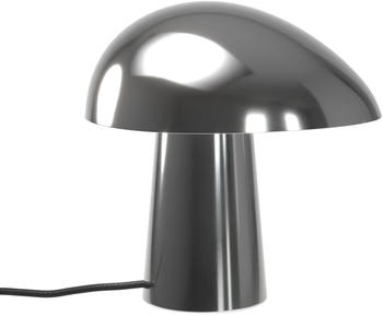 Fritz Hansen Night Owl Tischleuchte Stahl edelstahl poliert HxØ 23,9x23,5cm schwarz edelstahl