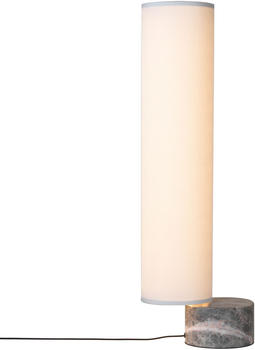 Gubi Unbound LED Stehleuchte H 80cm Leinen weiß Leinen H 69,5cm BxTxH 13,8x17x80cm