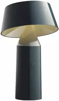 Marset Bicoca LED Tischleuchte Akku anthrazit lackiert Hx&Oslash;22,5x14cm 478lm