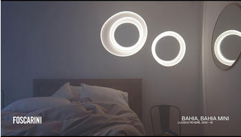 Foscarini Bahia Mini Wandleuchte LED On-Off-Switch