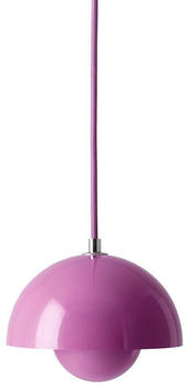 &Tradition Flowerpot VP10 Pendelleuchte tangy pink glänzend HxØ13x16 cm tangy pink 300cm tangy pink